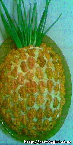 салат ананас